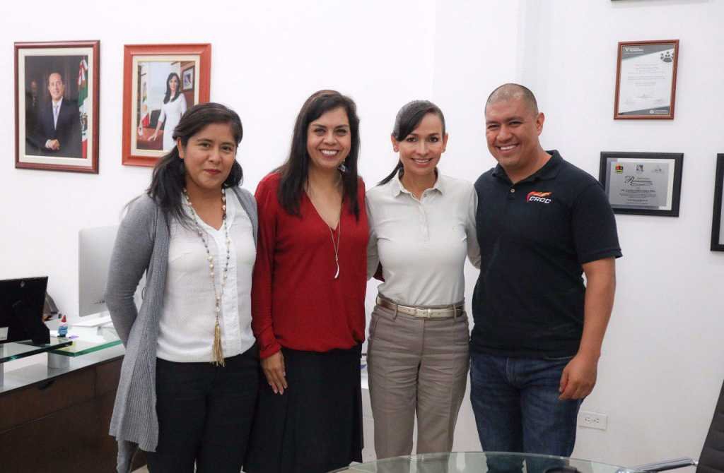 Laura Fernández Piña promueve atención a las familias
