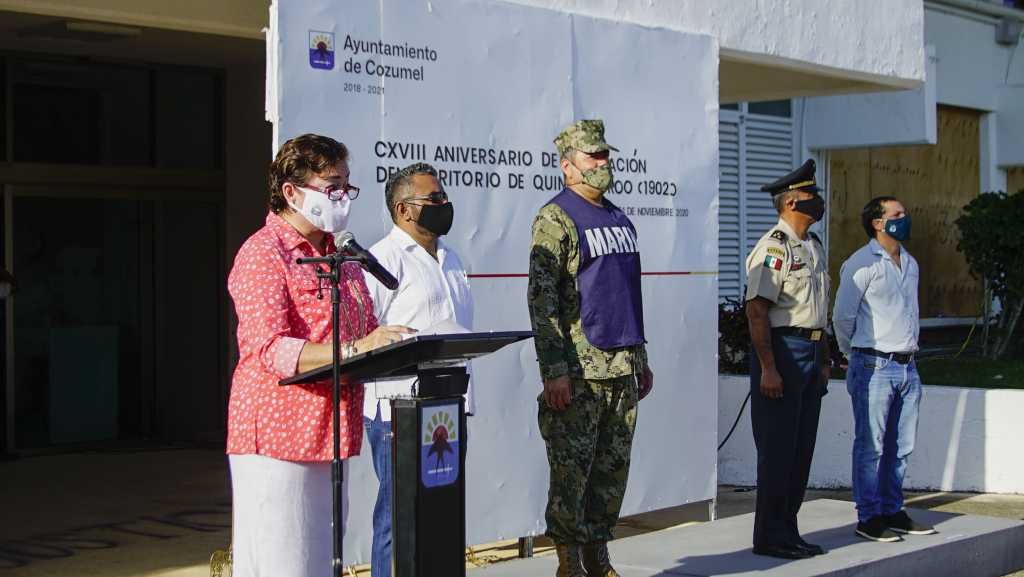 Gobierno de Cozumel celebra 118 Aniversario de la Creación del Territorio de Quintana Roo