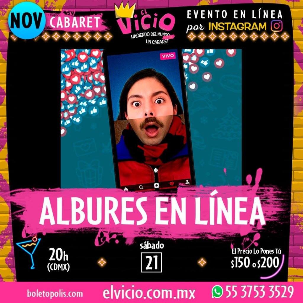 El Vicio Teatro Virtual, ZoomCabaret de Confianza