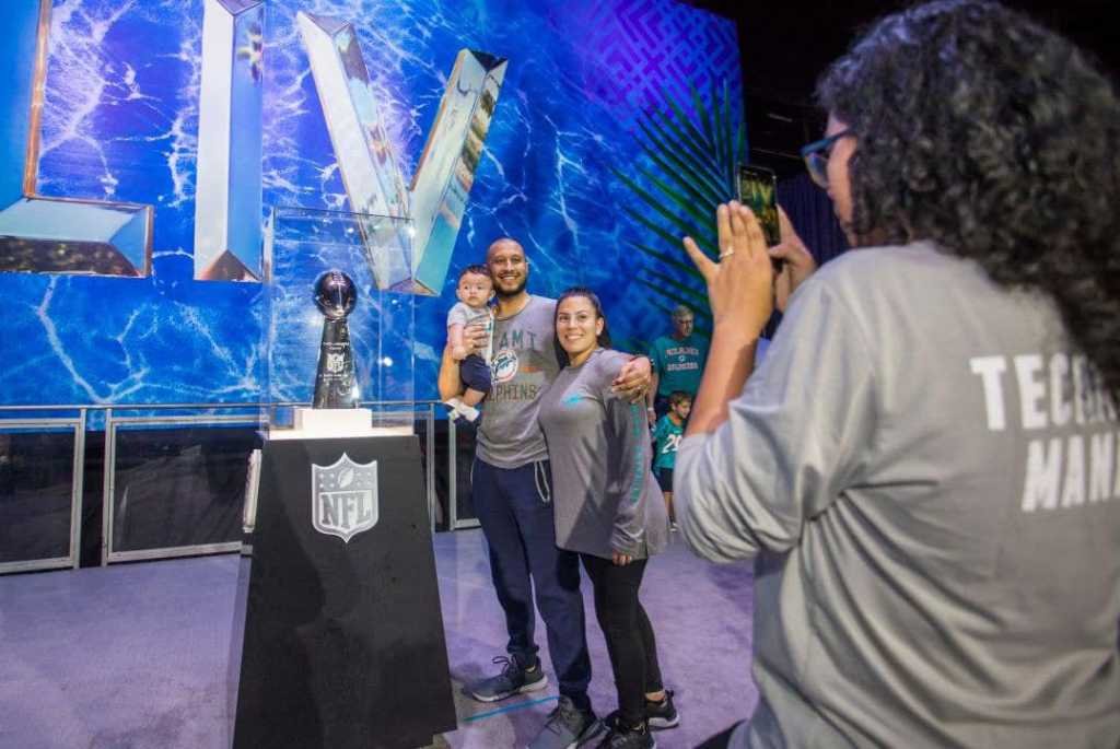 Super Bowl Experience Lombardi Trophy