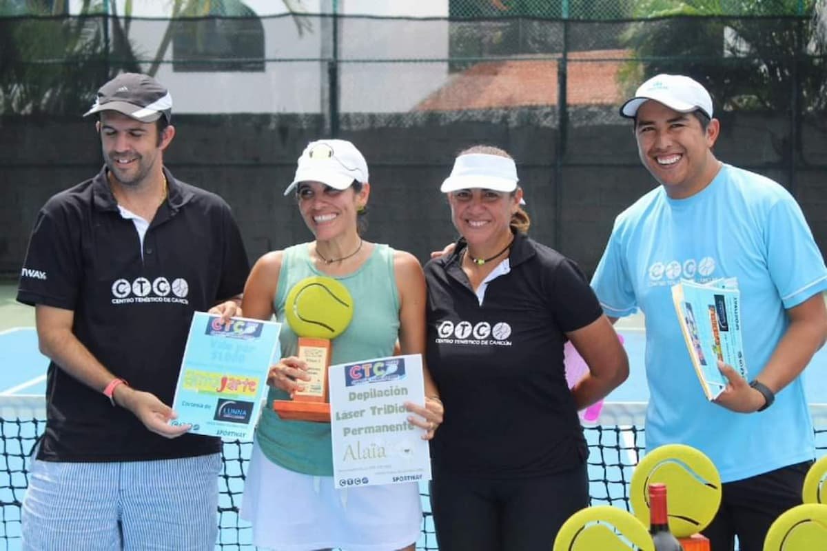 CTC Cancún Tennis Tour premió a los campeones de la tercera etapa