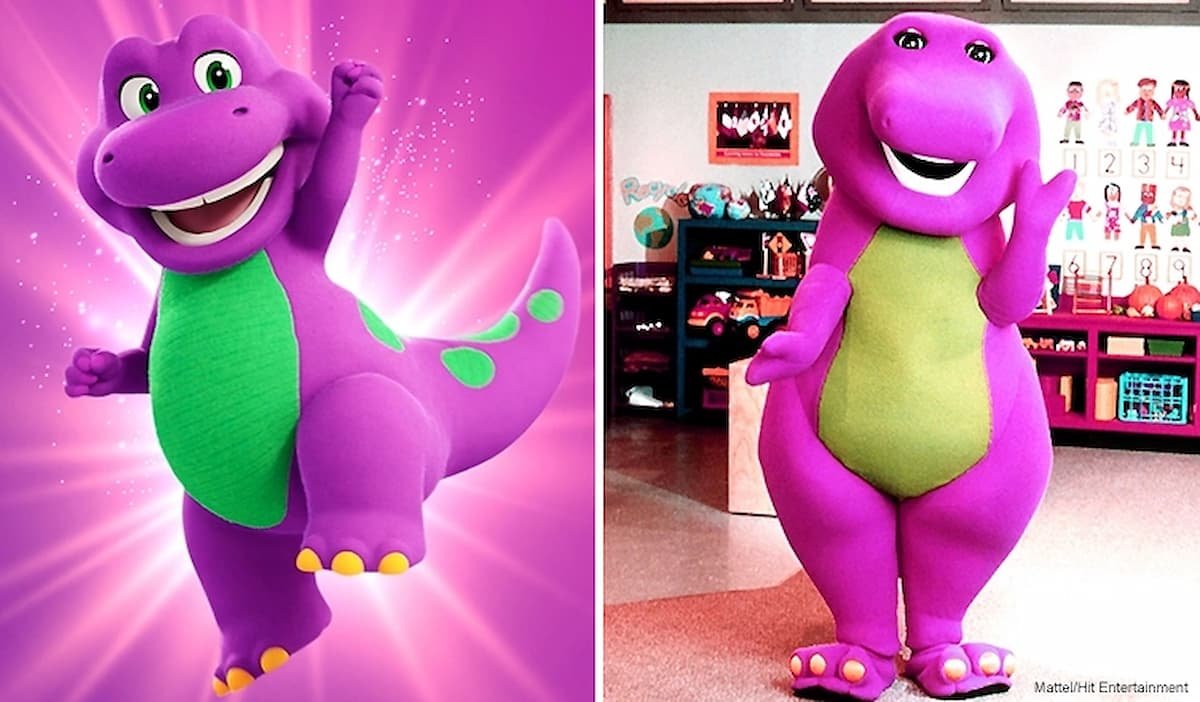 barney arrestado por jurar