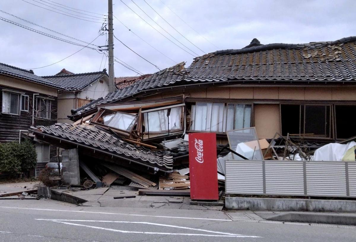 Catástrofe en Japón Terremoto de 7,5 grados sacude la región de Noto