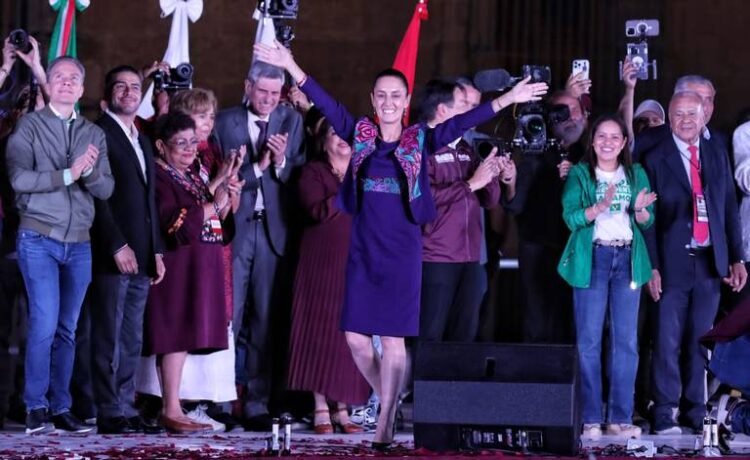 Claudia Sheinbaum Se Convierte En La Primera Mujer Presidenta ...