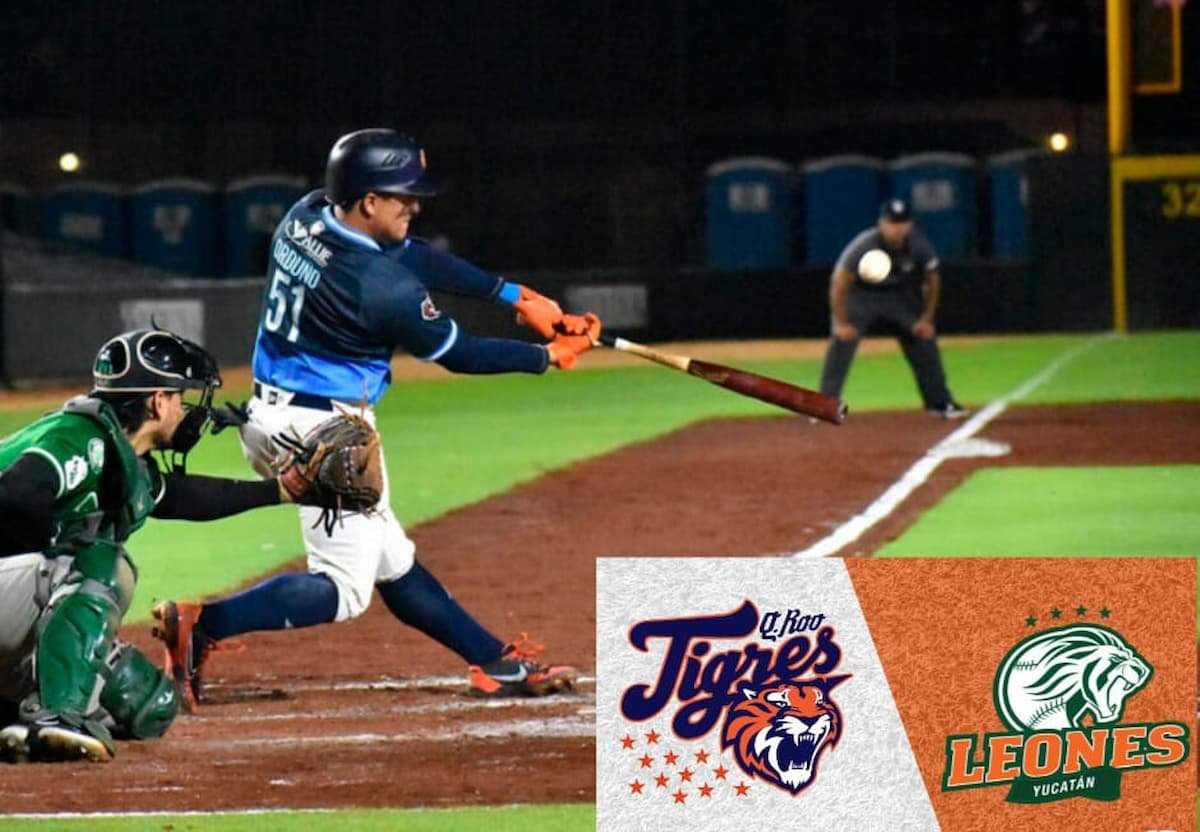 Tigres vs Leones y Diablos vs Pericos, los duelos rumbo a la final de la  Zona Sur : Cancuníssimo