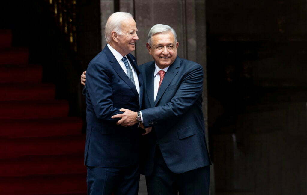 AMLO y Biden