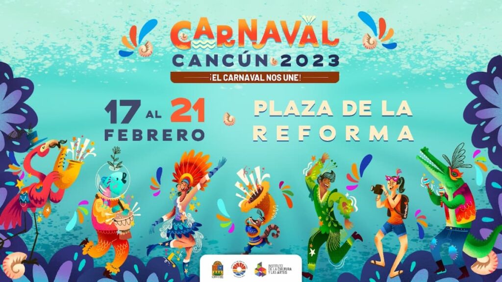 elección de Reyes y Reinas del Carnaval Cancún 2023 “El Carnaval nos une”