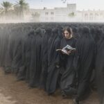 Esta foto no es de la artista afgana Shamsia Hassani sino de un anuncio publicitario