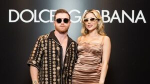 Saúl "Canelo" Álvarez junto con su esposa Fernanda Gómez