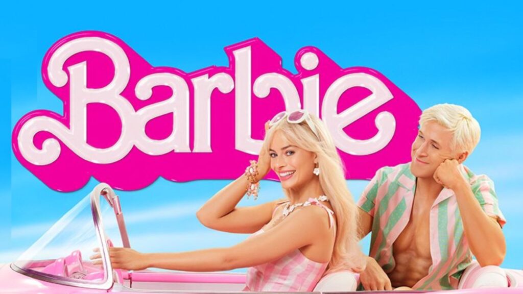Margot Robbie y Ryan Gosling en Barbie