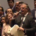 Marcelo Ebrard anunció que tiene la intención de dejar su cargo el 12 de junio para postularse como candidato presidencial por el partido político Morena