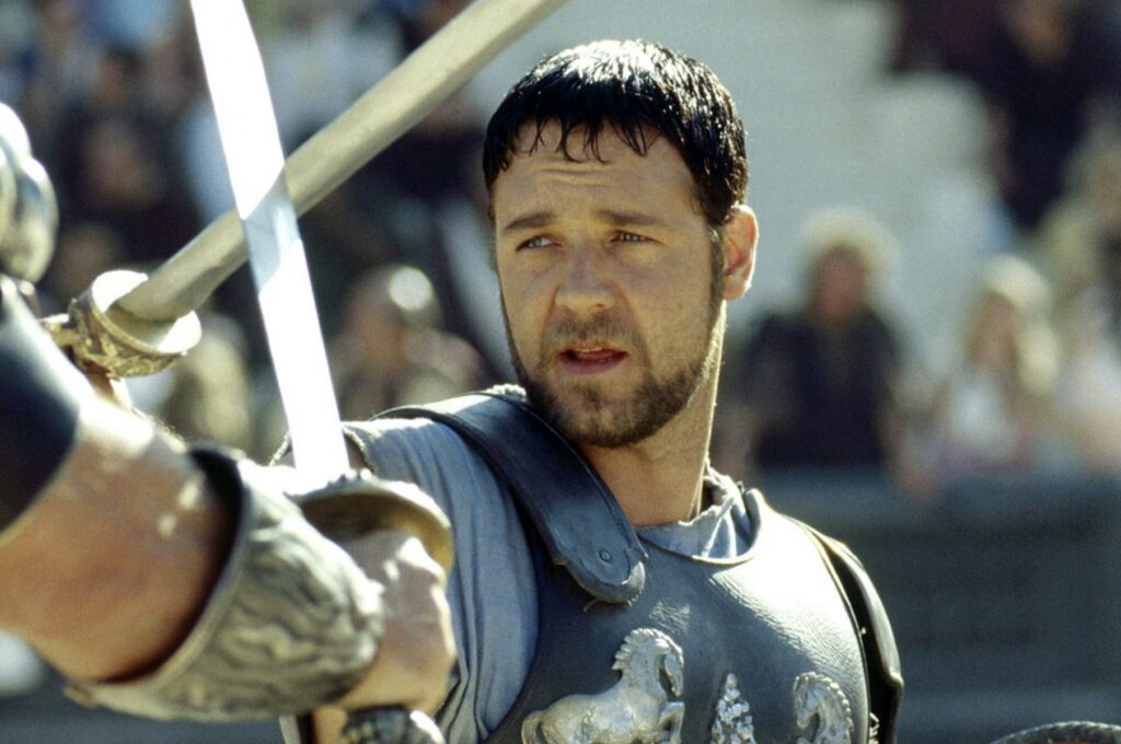 Russell Crowe en Gladiador