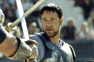Russell Crowe en Gladiador