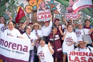 Jimena Lasa en la SM 63