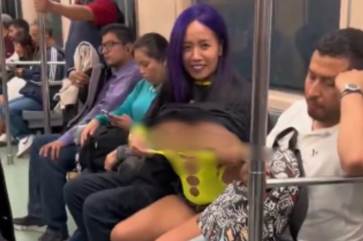 Metro de CDMX condena video de Mujer Luna Bella y toma medidas :  Cancuníssimo