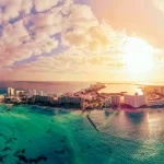 vista aérea de cancún