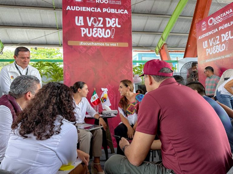 Ana Paty Peralta Presente En Audiencia Pública “La Voz Del Pueblo”