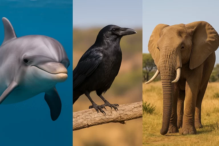 Los tres animales más inteligentes del planeta