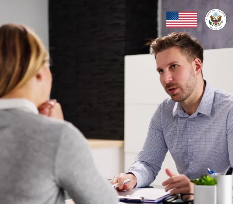 Entrevista embajada Estados Unidos