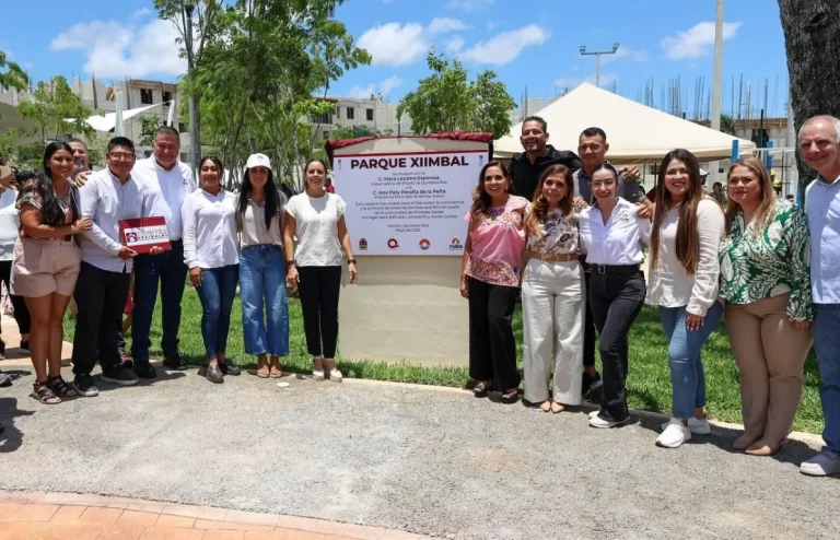 Cumplen Ana Paty Peralta Y Mara Lezama Con Nuevo Parque Xiimbal En Privadas Sacbé