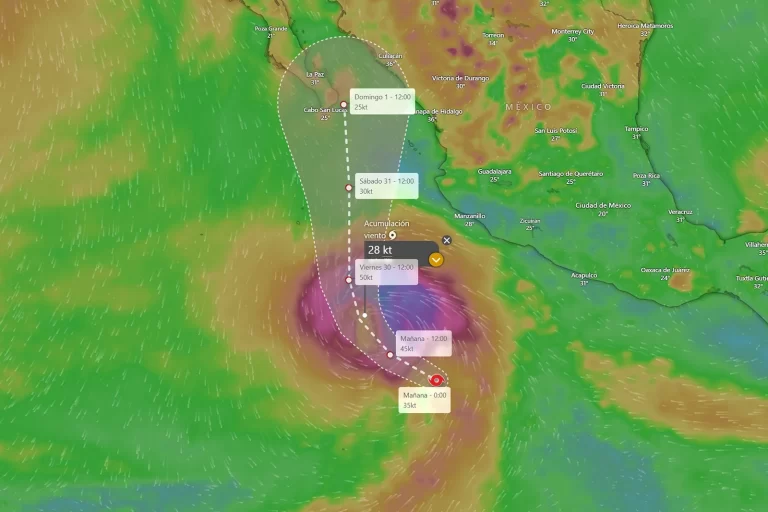 Ciclón Alvin: trayectoria, ubicación y posibles afectaciones en México