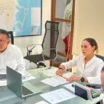 ANA PATY PERALTA SE UNE A ESTRATEGIA ESTATAL CONTRA EL SARGAZO