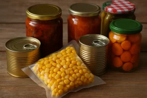 ¿Por qué los alimentos en conserva duran tanto sin descomponerse?