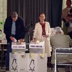 Votación de la presidenta de México