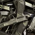 Grupo de pistolas.