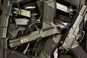 Grupo de pistolas.
