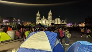 Casas de campaña de maestros