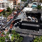 Rescatistas buscan a sobrevivientes en el club nocturno Jet Set después de que el techo del lugar se viniera abajo durante un concierto de merengue. Foto: AP